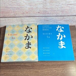 Both Used  Nakama 1a series, an introductory Japanese language programming